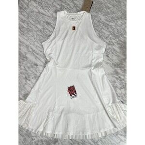 Nike Dri-Fit Slam Dress Large Tennis Wimbledon Women's Large NEW FZ6746-100